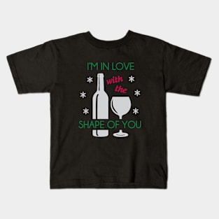 In Love With Wine Kids T-Shirt